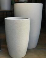 Maceta Línea Ánfora Símil Piedra - Imagen 5