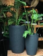 Maceta Línea Ánfora Símil Piedra - Imagen 3